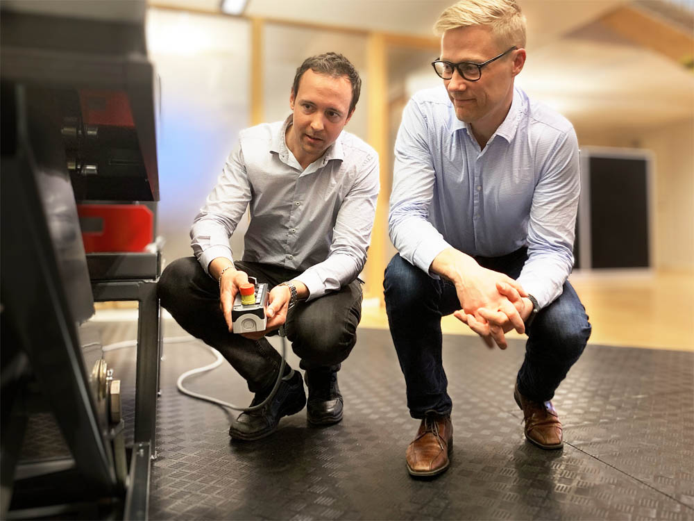 Innovation in Action: Fredrik Larsson and Carl-Johan Fogelberg Exploring New Product Possibilities